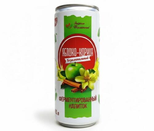 Ферментированный напиток - "Яблоко-корица"
